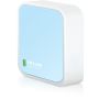 TP-Link TL-WR802N draadloze router Fast Ethernet Single-band (2.4 GHz) Blauw, Wit (WR802N) thumbnail