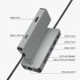 ACT USB-C 4K docking station voor 1 HDMI monitor, ethernet, USB-C, USB-A, cardreader en PD pass-through (AC7092) thumbnail