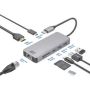 ACT USB-C 4K docking station voor 1 HDMI monitor, ethernet, USB-C, USB-A, cardreader en PD pass-through (AC7092) thumbnail