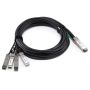 Hewlett Packard Enterprise BLc QSFP+ to 4x10G SFP+ AOC 15m Opt Glasvezel kabel QSFP+ 4x SFP+ (721076-B21) thumbnail