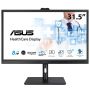 ASUS HA3281A computer monitor 80 cm (31.5") 3840 x 2160 Pixels 4K Ultra HD LCD Zwart (90LM08X0-B01I70) thumbnail