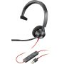 POLY Blackwire 3315 Microsoft Teams Certified USB-A Headset (76J13AA) thumbnail
