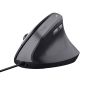 Trust Bayo II Ergonomische bedrade muis – ergonomische muis – rechtshandige muis – USB Type‑A aansluiting – Zwart (25144) thumbnail