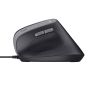 Trust Bayo II Ergonomische bedrade muis – ergonomische muis – rechtshandige muis – USB Type‑A aansluiting – Zwart (25144) thumbnail