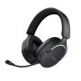 Trust GXT 491 Fayzo Gaming Headset - Draadloze gamingheadset – Bluetooth en USB verbinding – Afneembare microfoon – Zwart (24901) thumbnail