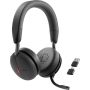 DELL WL5024 Headset Bedraad en draadloos Hoofdband Luchtvaart/Luchtverkeersleiding USB Type-C Bluetooth Zwart (WL5024-DEMEA) thumbnail