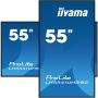 iiyama LH5541UHS-B2 beeldkrant Kiosk-ontwerp 138,7 cm (54.6") LCD 500 cd/m² 4K Ultra HD Zwart Type processor 24/7 (LH5541UHS-B2) thumbnail
