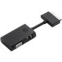 HP Dock Connector naar Ethernet/VGA Adapter (797848-001) thumbnail