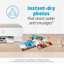 HP mat fotopapier - 25 vellen/10 x 15 cm (7HF70A) thumbnail