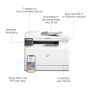 HP Color LaserJet Pro MFP M183fw, Printen, kopiëren, scannen, faxen, Automatische documentinvoer voor 35 vel; Energiezuinig; Optimale beveiliging; Dual-band Wi-Fi (7KW56A) thumbnail