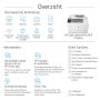 HP Color LaserJet Pro MFP M183fw, Printen, kopiëren, scannen, faxen, Automatische documentinvoer voor 35 vel; Energiezuinig; Optimale beveiliging; Dual-band Wi-Fi (7KW56A) thumbnail