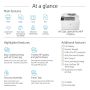 HP Color LaserJet Pro MFP M183fw, Printen, kopiëren, scannen, faxen, Automatische documentinvoer voor 35 vel; Energiezuinig; Optimale beveiliging; Dual-band Wi-Fi (7KW56A) thumbnail