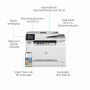 HP Color LaserJet Pro MFP M282nw, Printen, kopiëren, scannen, Printen via USB-poort aan voorzijde; Scannen naar e-mail; ADF voor 50 vel ongekruld (7KW72A) thumbnail