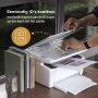 HP LaserJet MFP M140w printer, Zwart-wit, Printer voor Kleine kantoren, Printen, kopiëren, scannen, Scannen naar e-mail; Scannen naar pdf; Compact formaat (7MD72F) thumbnail