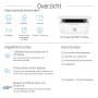 HP LaserJet MFP M140w printer, Zwart-wit, Printer voor Kleine kantoren, Printen, kopiëren, scannen, Scannen naar e-mail; Scannen naar pdf; Compact formaat (7MD72F) thumbnail