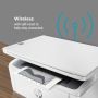HP LaserJet MFP M140w printer, Zwart-wit, Printer voor Kleine kantoren, Printen, kopiëren, scannen, Scannen naar e-mail; Scannen naar pdf; Compact formaat (7MD72F) thumbnail