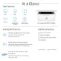HP LaserJet MFP M140w printer, Zwart-wit, Printer voor Kleine kantoren, Printen, kopiëren, scannen, Scannen naar e-mail; Scannen naar pdf; Compact formaat (7MD72F) thumbnail