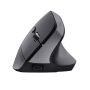 Trust Bayo+ Ergonomische draadloze muis voor meerdere apparaten – ergonomische muis – draadloze muis – RF+ Bluetooth – Zwart (25146) thumbnail