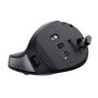 Trust Bayo+ Ergonomische draadloze muis voor meerdere apparaten – ergonomische muis – draadloze muis – RF+ Bluetooth – Zwart (25146) thumbnail