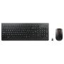 Lenovo 4X31N50741 toetsenbord Inclusief muis Universeel RF Draadloos Zwitsers Zwart (4X31N50741) thumbnail