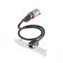 StarTech.com 1-Port 2.5GbE M.2 2280 Netwerkkaart, Multi-Gigabit Ethernet Adapter (2.5G/1G/100M/10M), NBASE-T (802.3bz) NIC, M.2 B+M Key, PCIe Ethernet Kaart, Voor SFF/Desktop PCs (MR12GI-NETWORK-CARD) thumbnail