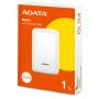 ADATA HV300 externe harde schijf 1 TB 2.5" 3.2 Gen 1 (3.1 Gen 1) Wit (AHV300-1TU31-CWH) thumbnail