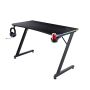 Trust GXT 709 Luminus Gaming Bureau - Gaming bureau – Geïntegreerde RGB-verlichting – Maximale belasting 150 kg – Zwart (25184) thumbnail