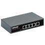 Intellinet 562010 netwerk-switch Unmanaged Gigabit Ethernet (10/100/1000) Power over Ethernet (PoE) Zwart (562010) thumbnail