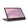 Lenovo 500e Yoga Chromebook Intel® N N100 31 cm (12.2") Touchscreen WUXGA 8 GB LPDDR5-SDRAM 64 GB eMMC Wi-Fi 6E (802.11ax) ChromeOS Grijs (82W4000GMH) thumbnail