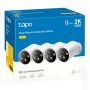 TP-Link Tapo C425 4-Pack Kogel (vorm) IP-beveiligingscamera Buiten 2560 x 1440 Pixels Plafond/muur (TAPO C425(4-PACK)) thumbnail