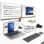 StarTech.com Universeel USB4 &amp; Thunderbolt 4 Docking Station, Quad Display op Windows, Dual Display op MacBook, HDMI DP Dock met 100W Laptop Charging (132UE-TB4USB4DOCK) thumbnail