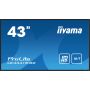 iiyama PROLITE LE4341S-B2 Digitale signage flatscreen 108 cm (42.5") LCD 350 cd/m² Full HD Zwart 18/7 (LE4341S-B2) thumbnail