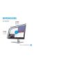 HP E-Series E23 G4 58,4 cm (23") 1920 x 1080 Pixels Full HD LCD Zwart, Zilver (9VF96AA) thumbnail