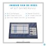 HP E-Series E27 G4 68,6 cm (27") 1920 x 1080 Pixels Full HD LED Zwart (9VG71AA#ABB) thumbnail
