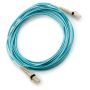 Hewlett Packard Enterprise LC to LC Multi-mode OM3 2-Fiber 5.0m 1-Pack Glasvezel kabel 5 m Blauw (AJ836A) thumbnail