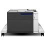 HP LaserJet 1x500-sheet papierinvoer met standaard (C1N63A) thumbnail