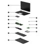 HP SPS-SSD 256GB M2 2280 BG5 PCIe LOCK (N93423-001) thumbnail