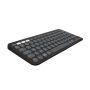 Logitech Pebble Keys 2 K380s toetsenbord RF-draadloos + Bluetooth QWERTY US International Grafiet (920-011851) thumbnail