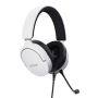 Trust GXT 489W FAYZO Headset Bedraad Hoofdband Gamen Zwart, Wit (25210) thumbnail