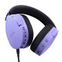 Trust GXT 491P Fayzo Gaming Headset – Bedraad + draadloos – USB-A + Bluetooth – Zwart/Paars (25305) thumbnail