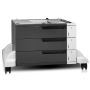 HP LaserJet 3x500-sheet invoerlade met standaard (CF242A) thumbnail