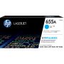 HP Originele 655A cyaan LaserJet tonercartridge (CF451A) thumbnail