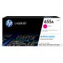 HP Originele 655A magenta LaserJet tonercartridge (CF453A) thumbnail