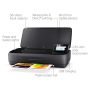 HP OfficeJet 250 Mobile All-in-One printer, Printen, kopiëren, scannen, Invoer 10 vel (CZ992A#BHC) thumbnail