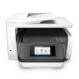 HP OfficeJet Pro 8730 All-in-One printer, Printen, kopiëren, scannen, faxen, Invoer voor 50 vel; Printen via USB-poort aan voorzijde; Scans naar e-mail/pdf; Dubbelzijdig printen (D9L20A#A80) thumbnail