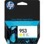 HP 953 originele gele inktcartridge (F6U14AE#BGX) thumbnail
