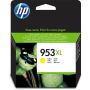 HP 953XL originele high-capacity gele inktcartridge (F6U18AE) thumbnail