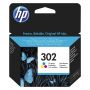 HP 302 originele drie-kleuren inktcartridge (F6U65AE) thumbnail