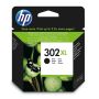 HP 302XL originele high-capacity zwarte inktcartridge (F6U68AE) thumbnail