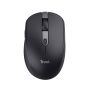 Trust Ozaa Compact Draadloze Muis - Multi-device muis – Stille knoppen – RF+Bluetooth – Zwart (24819) thumbnail